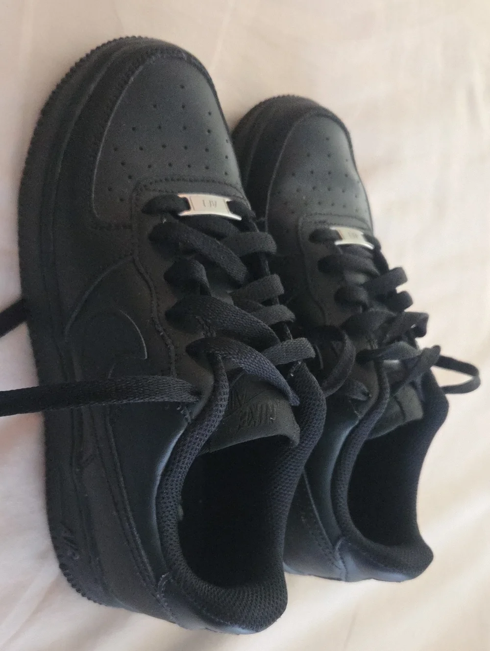 Classic  Nike All-Black Air Force Ones